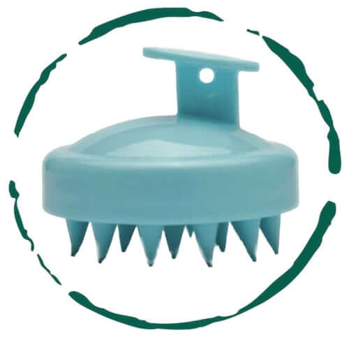 silicone scalp massager