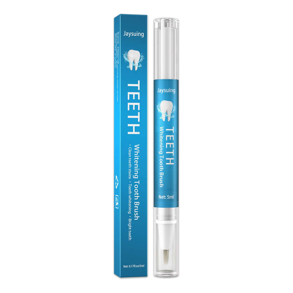 Jaysuing Teeth Whitening Tooth Brush pen and packaging box