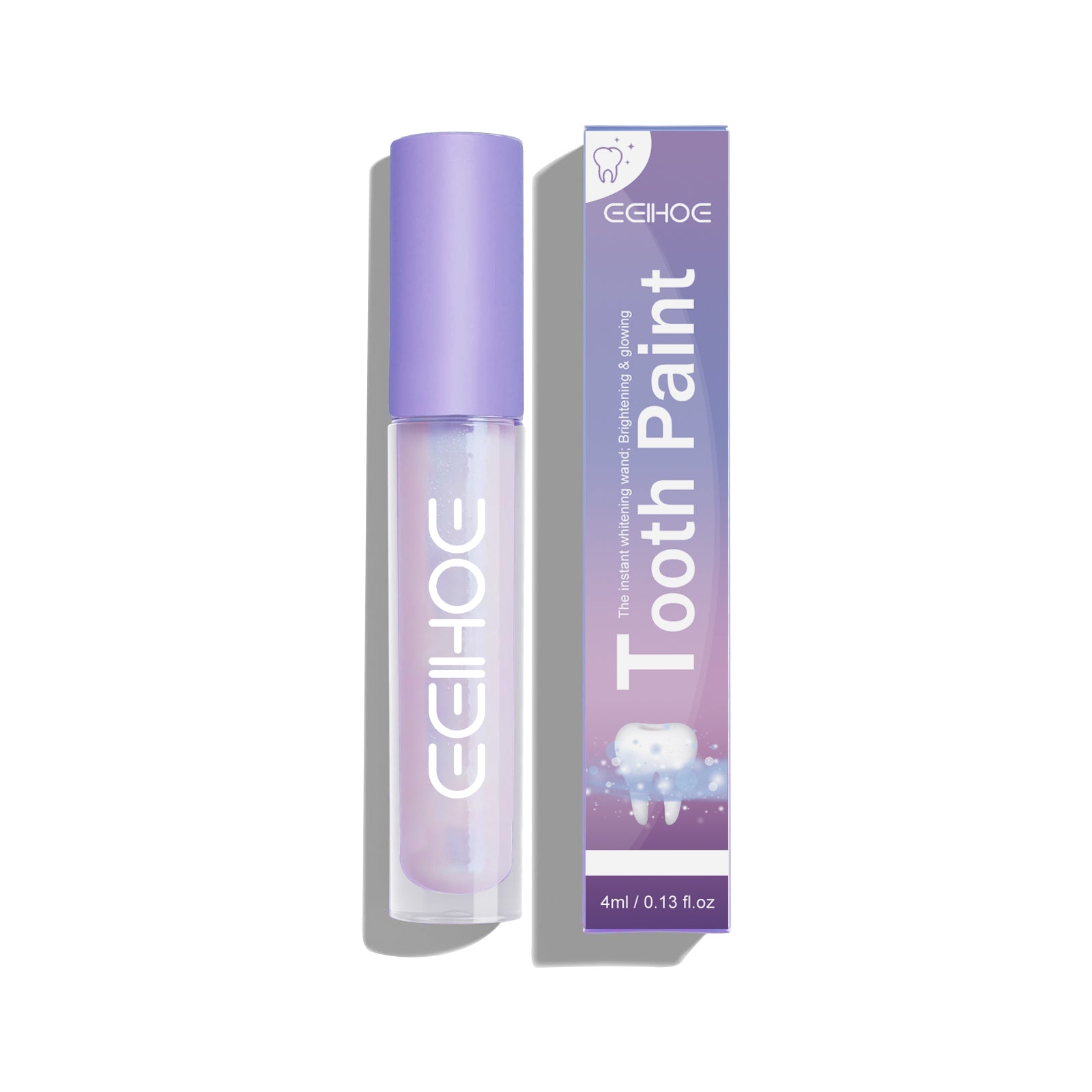 CEIHOC Tooth Paint whitening wand and packaging box on a white background.
